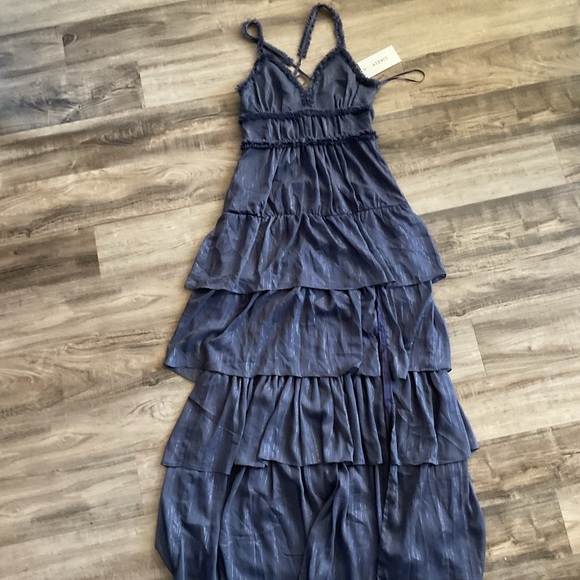 LIKELY Women's Athena Maxi Dress 6; Night Shadow - Picture 4 of 8